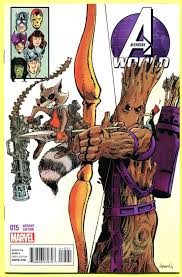 Avengers World #15 Rocket Raccoon And Groot Variant