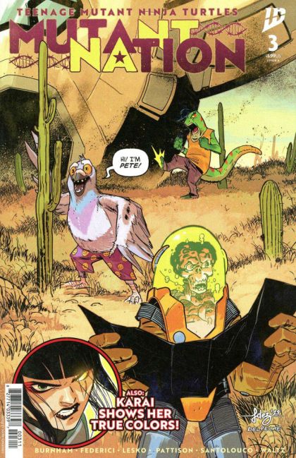 Teenage Mutant Ninja Turtles: Mutant Nation #3A Javier Fernández Regular
