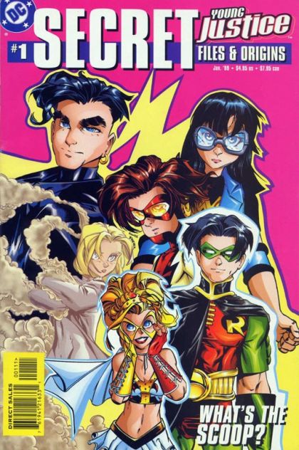 Young Justice Secret Files and Origins #1 Regular Humberto Ramos & Wayne Faucher Cover