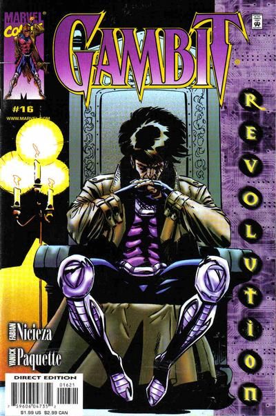 Gambit, Vol. 3 #16C Variant Cover