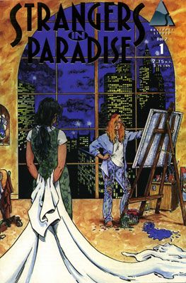 Strangers in Paradise, Vol. 2 #1D Gold Logo Reprint
