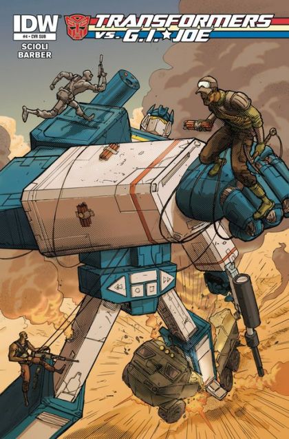 Transformers Vs. G.I. Joe #4SUB Sub Variant