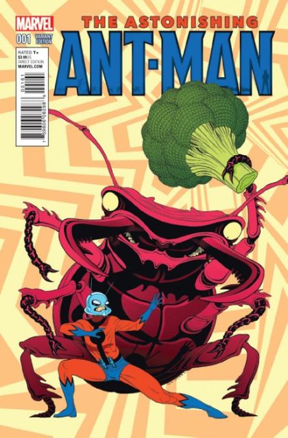 The Astonishing Ant-Man, Vol. 1 #1F Incentive Tradd Moore Kirby Monster Variant Cover
