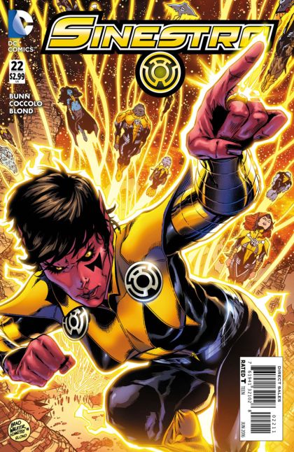 Sinestro #22A Regular Brad Walker Cover