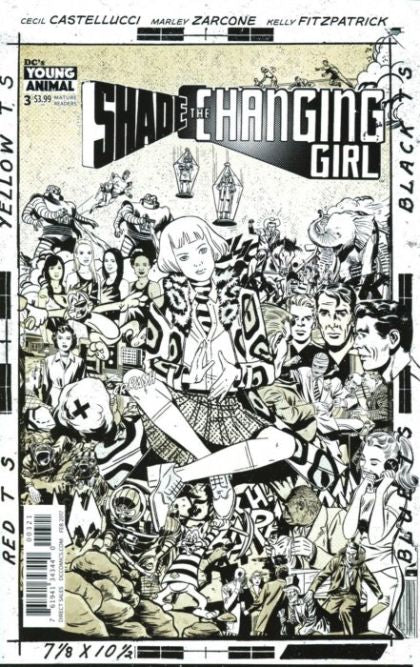 Shade the Changing Girl #3B Variant Paul Rentler Cover