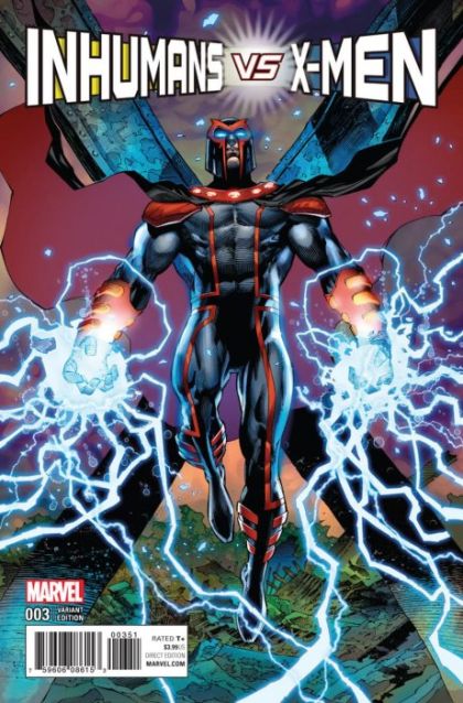 Inhumans vs. X-Men #3E Variant Ardian Syaf X-Men Cover