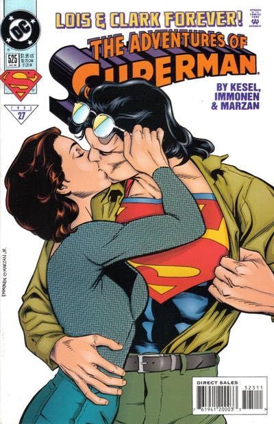 The Adventures of Superman #525A Direct Edition
