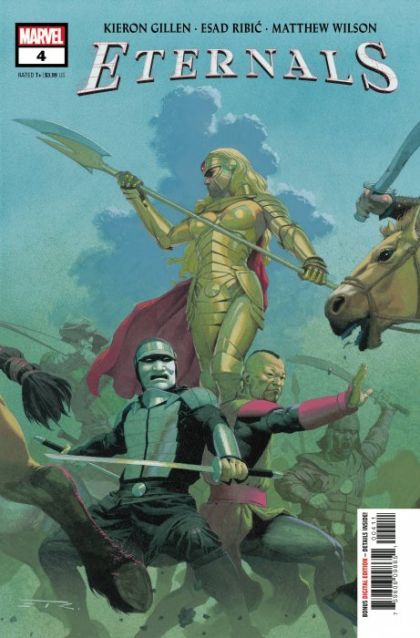 Eternals, Vol. 5 #4A Esad Ribić variant