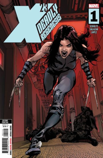 X-23: Deadly Regenesis #1O 2nd Printing Kalman Andrasofszky