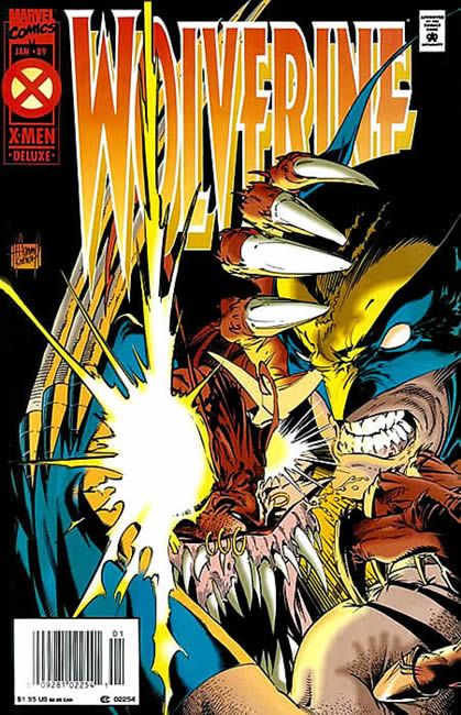 Wolverine, Vol. 2 #89B Deluxe Newsstand Edition