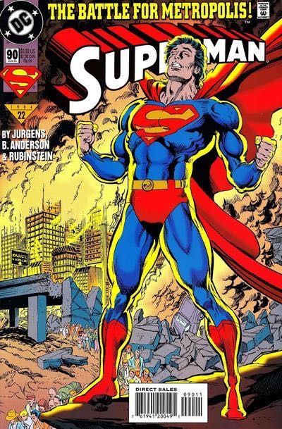 Superman, Vol. 2 #90A Direct Edition
