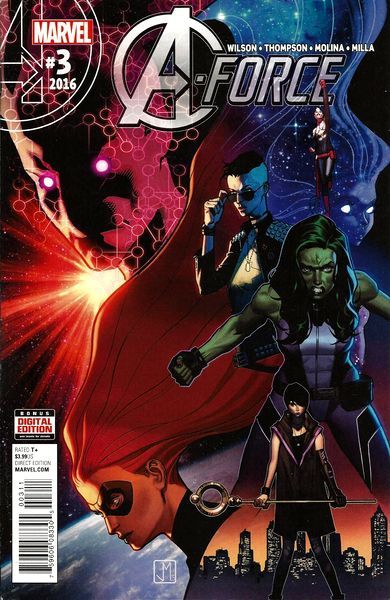 A-Force, Vol. 2 #3A Regular Jorge Molina Cover