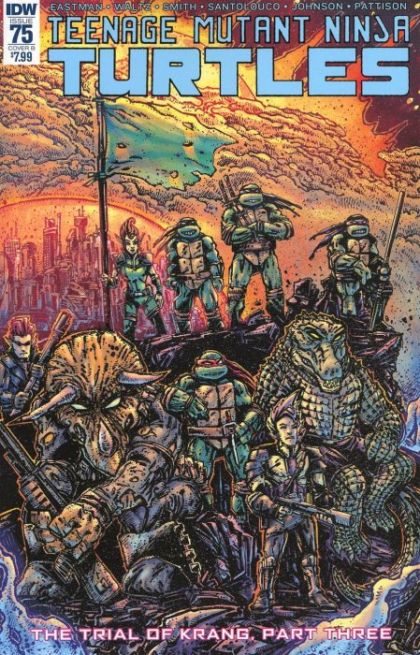 Teenage Mutant Ninja Turtles, Vol. 5 #75B Variant Cover