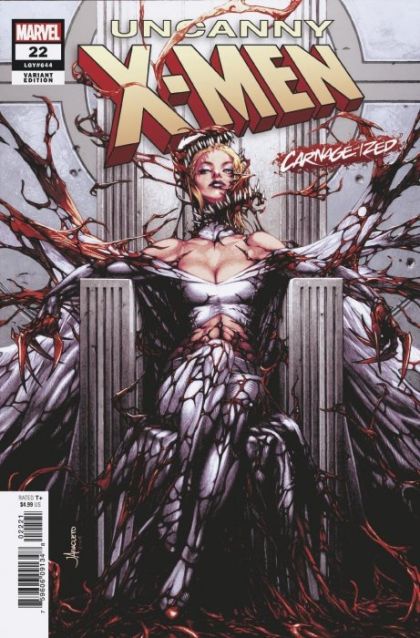 Uncanny X-Men, Vol. 5 #22B Jay Anacleto Carnage-Ized Variant