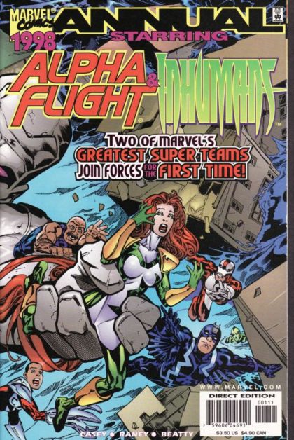 Alpha Flight, Vol. 2 Annual #0A Direct Edition