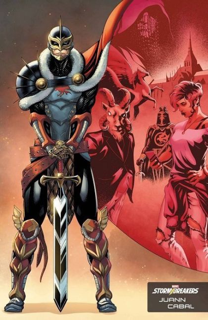 Black Knight: Curse of the Ebony Blade #1H Variant Juan Cabal Stormbreakers Cover