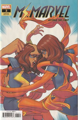 Ms. Marvel: Beyond the Limit #3B Jamie McKelvie Cover