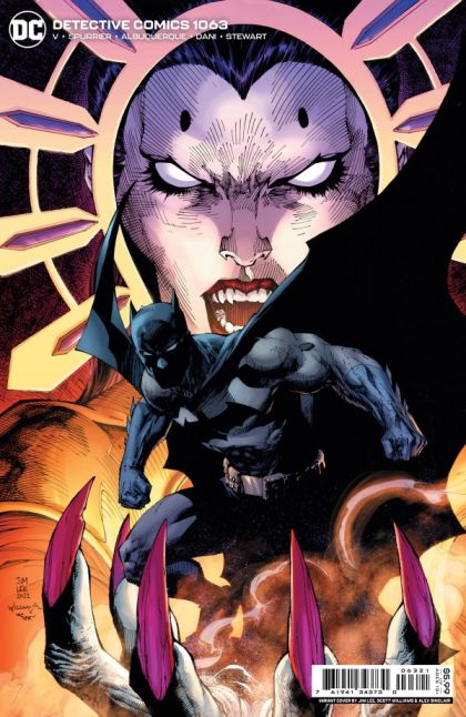 Detective Comics, Vol. 3 #1063B Jim Lee, Scott Williams & Alex Sinclair Card Stock Variant