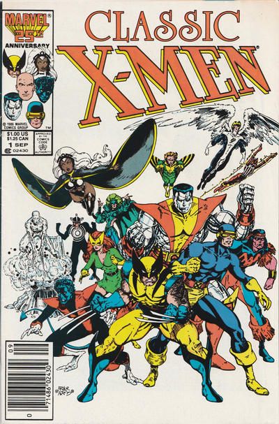 X-Men Classic #1B Newsstand Edition