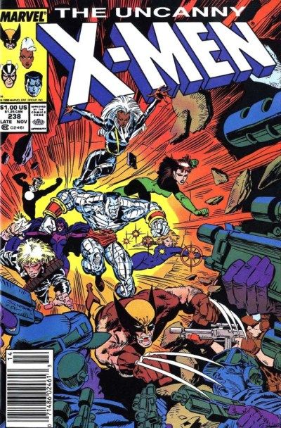 Uncanny X-Men, Vol. 1 #238B Newsstand Edition