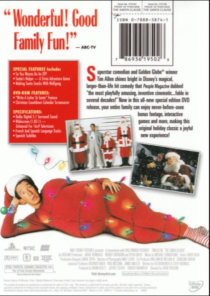 The Santa Clause (1994) Special Edition - DVD