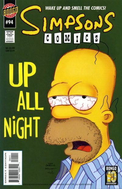 Simpsons Comics #94A Direct Edition