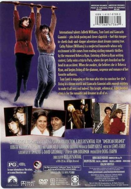 American Dreamer (1984) - DVD