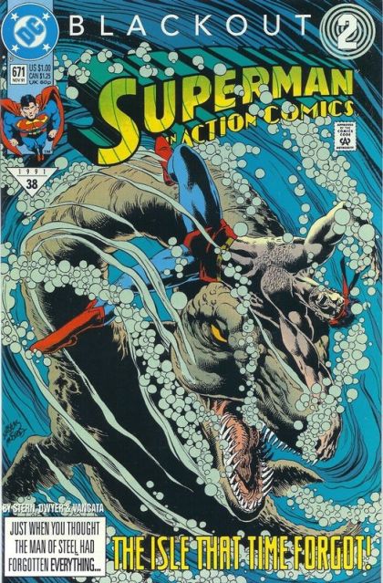 Action Comics, Vol. 1 #671A Direct Edition