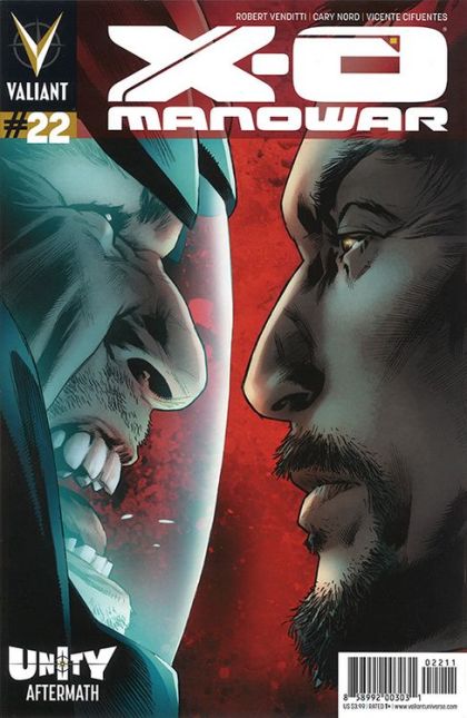 X-O Manowar, Vol. 3 #22A Lewis LaRosa Regular
