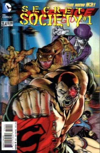 Justice League, Vol. 1 #23.4C Second Print 3D Cover