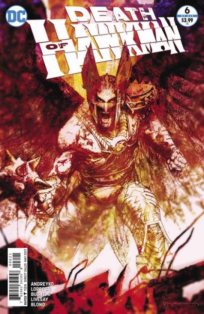 Death of Hawkman #6B Bill Sienkiewicz Variant Cover