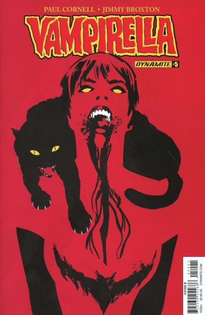 Vampirella, Vol. 5 #5B Variant Valentine DeLandro Cover