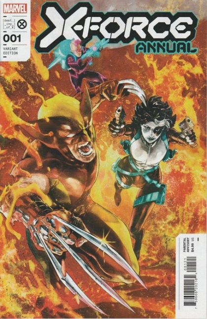 X-Force, Vol. 6 Annual #1B Francesco Mobili Cover