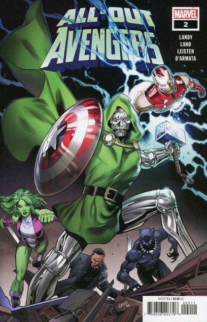 All-Out Avengers #2A Greg Land Regular