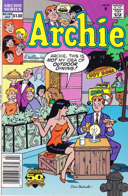 Archie, Vol. 1 #389B Newsstand Edition