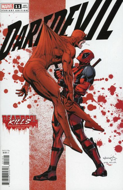 Daredevil, Vol. 8 #11C Scott Williams Deadpool Kills the Marvel Universe Variant