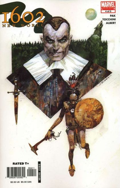 Marvel 1602: New World #4 Sergio Toppi Regular