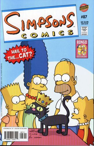Simpsons Comics #87A Direct Edition