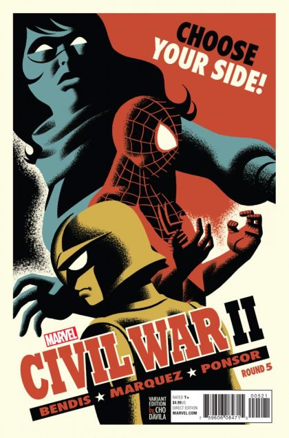 Civil War II #5B Variant Michael Cho Cover