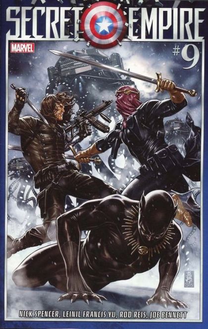 Secret Empire #9A Regular Mark Brooks Cover