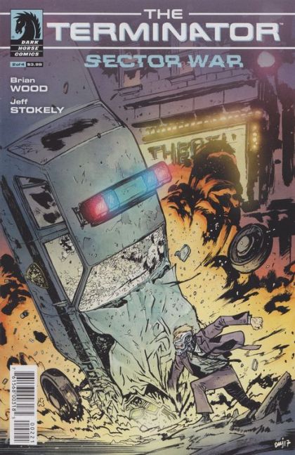 The Terminator: Sector War #2B Daniel Warren Johnson & Mike Spicer Cover