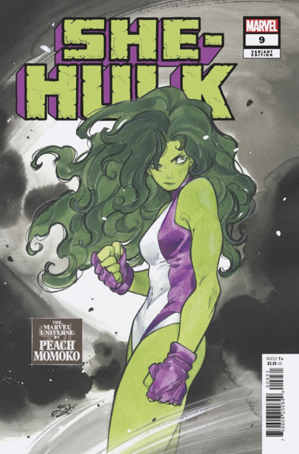 She-Hulk, Vol. 5 #9C Variant Cover by Peach Momoko