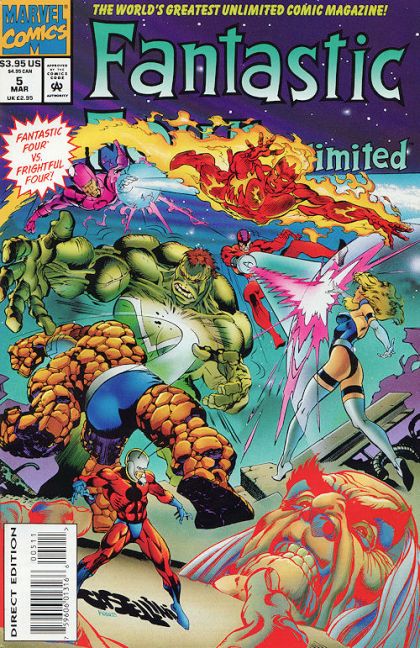 Fantastic Four Unlimited #5A Direct Edition