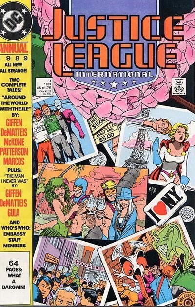 Justice League / International / America Annual #3A Direct Edition