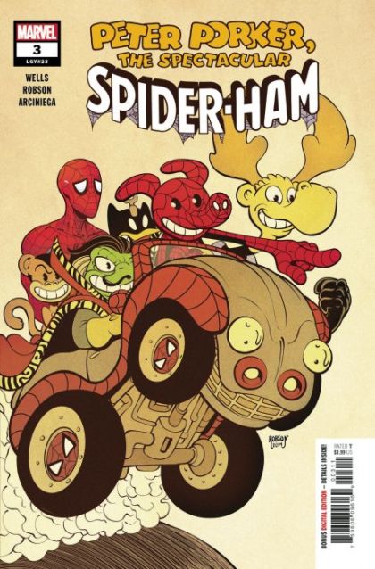 Spider-Ham, Vol. 1 #3A Regular Will Robson Cover