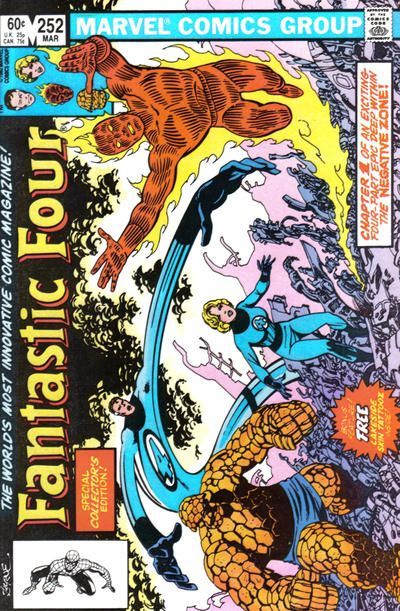 Fantastic Four, Vol. 1 #252A Direct Edition