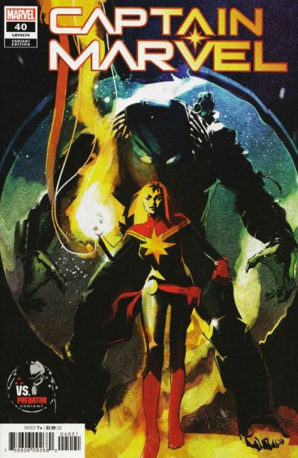 Captain Marvel, Vol. 11 #40B Cary Nord Predator Variant