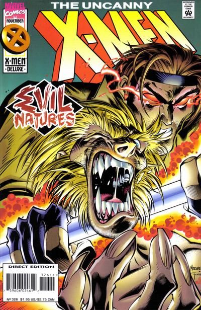 Uncanny X-Men, Vol. 1 #326A Direct Deluxe Edition