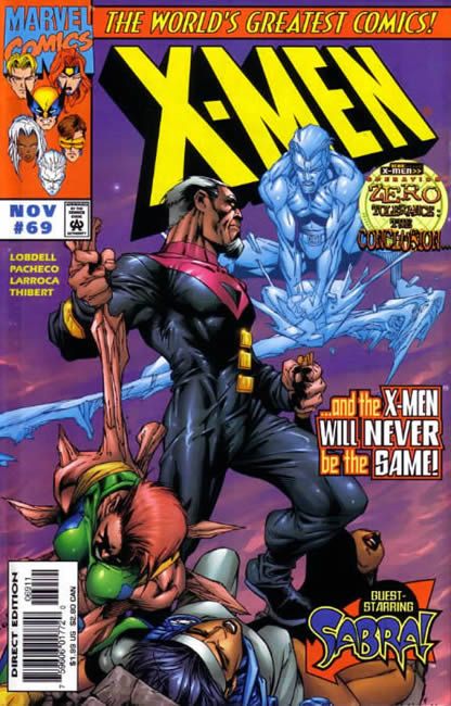 X-Men, Vol. 1 #69A Direct Edition
