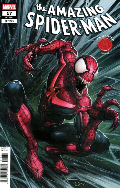 The Amazing Spider-Man, Vol. 7 #17C Clayton Crain Knullified Variant